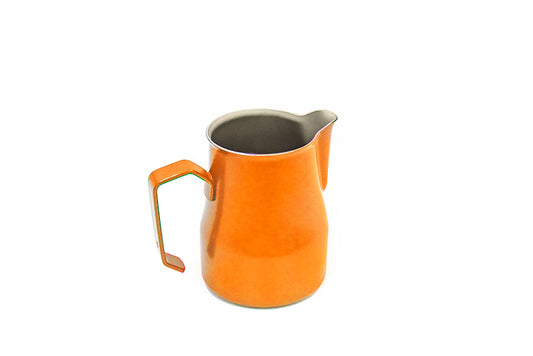 LECHERO MOTTA MOD. EUROPA PROFESIONAL 35 CL INOX NARANJO
